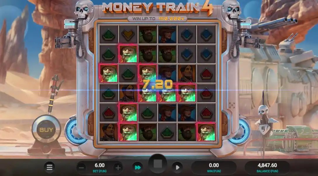 Money Train 4 auf dem Handy